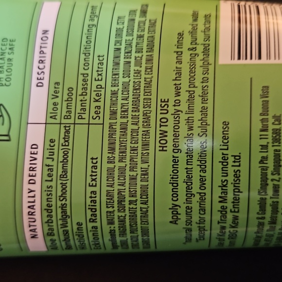 Herbal Essences Bio:Renew  Potent Aloe + Bamboo Real Botanics Conditione… - Picture 5 of 6